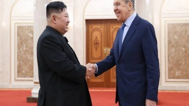 World News | Sergey Lavrov Meets Kim Jong Un in North Korea