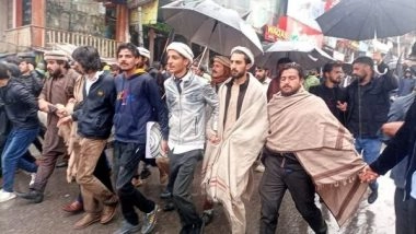 World News | Youth in PoK Hit the Streets in Protest Against Inflation, Unemployment