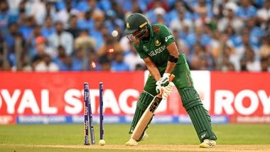 Sports News | CWC 2023: India's Clinical Bowling Nullifies Bangladesh's Explosive Start to Restrict the Tigers on 256/8