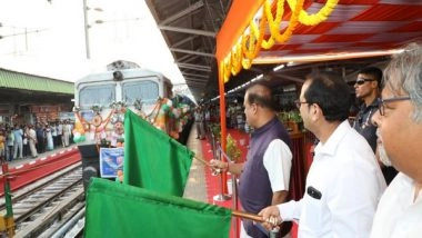 India News | Rail Connectivity in North-eastern States to Improve as Assam CM Flags off New Trains