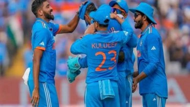 Sports News | ICC CWC 2023: PM Modi, Jay Shah Laud Team India on Win Against Bangladesh