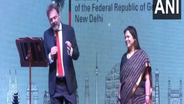 World News | 'Pichhla Saal Accha Raha...': Envoy Ackermann Hails Ties with India During German National Day Celebrations