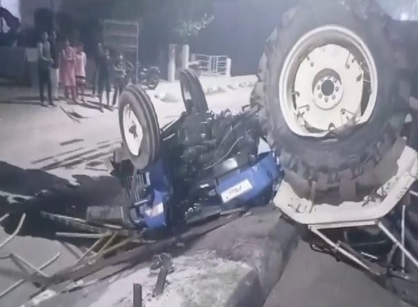 India News | Six Injured in Road Accident in UP's Etawah