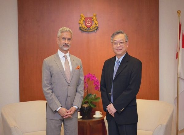 World News | Jaishankar, Singapore Trade Minister Gan Kim Yong Hold Discussions on New Domains of Cooperation