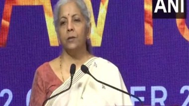 Business News | Finance Minister Nirmala Sitharaman Highlights Global Institutions Declining Effectiveness at Kautilya Economic Conclave 2023