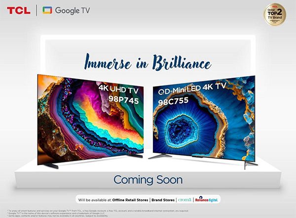 Business News | TCL Gears Up to Expand Its QD Mini LED 4K TV and 4K UHD TV Lineup Ahead of the Festive Season
