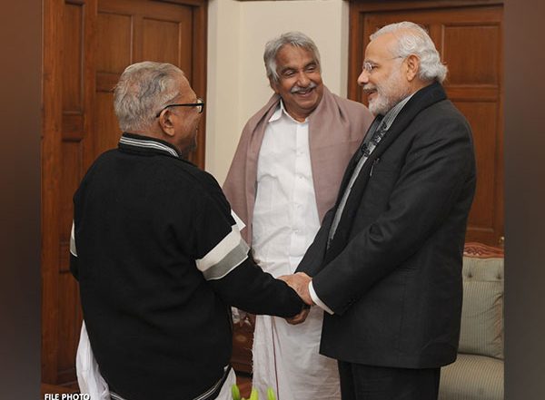 India News | PM Modi Greets Kerala CM VS Achuthanandan on His 100th Birthday