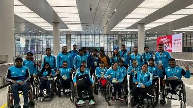 Business News | Indian Para Power Lifters, Coached by Tanvir Logani, Set out for Asian Para Games