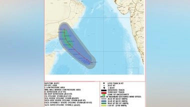 India News | Low-pressure System in Arabian Sea to Intensify into Cyclonic Storm by Oct 21: IMD