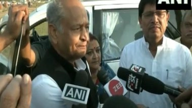 India News | Water of Eastern Rajasthan Canal Project Will First Reach Dausa, Says CM Gehlot