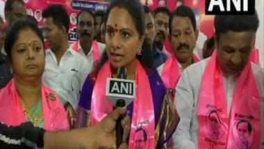 India News | Gandhi Family's Relationship with Telangana is of Betrayal, Alleges BRS MLC Kavitha