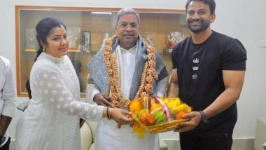 Entertainment News | Dolly Dhananjay Invites CM Siddaramaiah to Screening of 'Tagaru Palya'