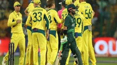 Sports News | Warner, Marsh Score Tons as Australia Dominate Pakistan Bowling; Win World Cup Clash by 62 Runs