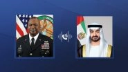 World News | UAE President Holds Phone Call with US Defense Secretary