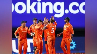 Sports News | CWC 2023: Netherlands Captain Scott Edwards Wins Toss, Opts to Bat Against Sri Lanka