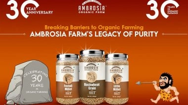 Business News | Ambrosia Organic Farm Announces Significant Partnership With TATA Organic
