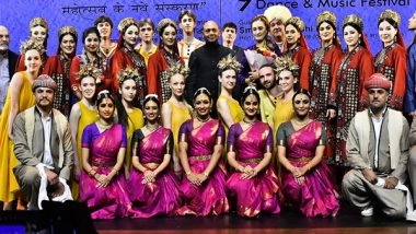 World News | Foreign, Indian Artists Perform 'Vasudhaiva Kutumbakam' at India International Dance and Music Festival