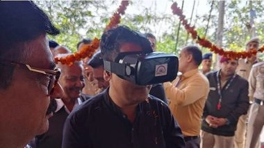Business News | Crewsphere & ICP's Innovative Virtual Darshan Applauded by Deputy CM During Navratri at Mata Chintpurni Shrine