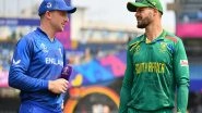 Sports News | World Cup: England Opt to Field Against South Africa; Ben Stokes Returns, Temba Bavuma Ruled out