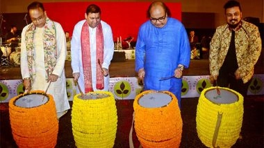Business News | Chaltabagan Durga Puja Festivities Take off Amid Dance and Drum Beats