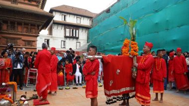 Dashain 2023: Flowers Palanquin Arrives in Kathmandu During Fortnightly Festival of Nepal