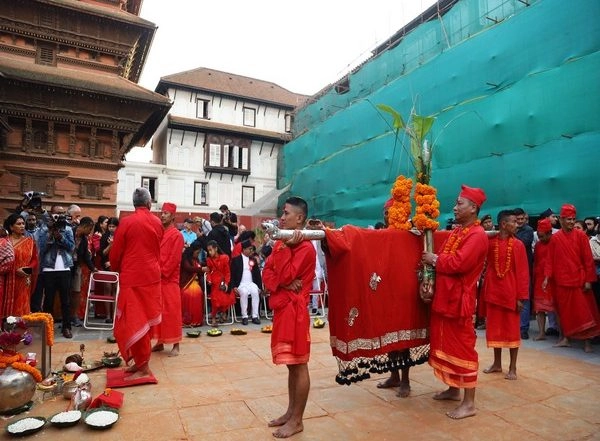 Dashain 2023: Flowers Palanquin Arrives in Kathmandu During Fortnightly Festival of Nepal