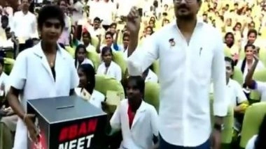 India News | TN: Udhayanidhi Stalin Participates in 'signature Campaign' Against NEET Exam, Says DMK Plans to Get Lakhs of Sign