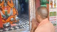 India News | UP CM Yogi Visits Ram Lala and Hanumangarhi in Ayodhya