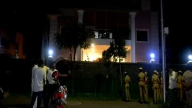 India News | BJP Workers Create Ruckus over Raising Flag Post in Chennai's Panaiyur, 6 Held