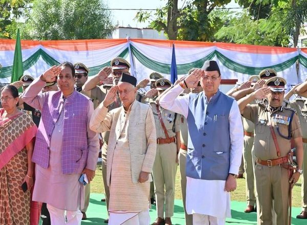 India News | Uttarakhand: CM Dhami Pays Tributes to Brave Hearts on Police Memorial Day, Releases Funds