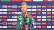 Sports News | ICC CWC 2023: Heinrich Klaasen Reveals What Helped Him Overcome Tiredness, Heat on the Way to Century