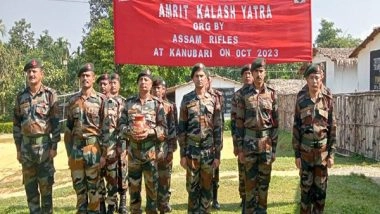 India News | Assam Rifles with Sub-district Administration Organise 'Meri Maati Mera Desh' Campaign in Arunachal's Longding