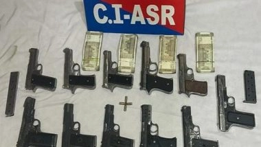 India News | Punjab: Interstate Arms Smuggling Gang Busted in Amritsar, 3 Held