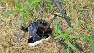 India News | BSF Recovers Pakistani Drone from Punjab's Ferozepur