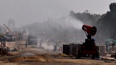 India News | Delhi's Air Quality Turns 'very Poor': Anti-Smog Gun Worker Complains of Burning Sensation in Eyes, Nose