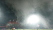 Sports News | ICC CWC 2023: Fog Interrupts IND-NZ Clash, Play Resumes After Around 10 Mins of Game Time Loss