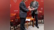 India News | CJI Chandrachud Receives Harvard Law School's 'Award for Global Leadership'