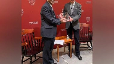 India News | CJI Chandrachud Receives Harvard Law School's 'Award for Global Leadership'