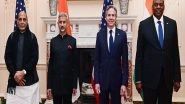 India News | India-US 2+2 Meeting to Be Held in November Second Week