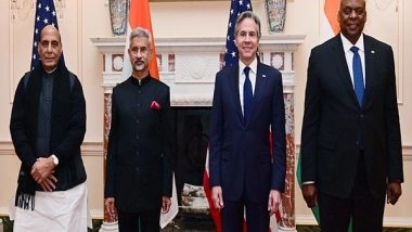 India News | India-US 2+2 Meeting to Be Held in November Second Week