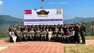 India News | Assam Rifles Inaugurates Centre of Educational Excellence for NEET Aspirants
