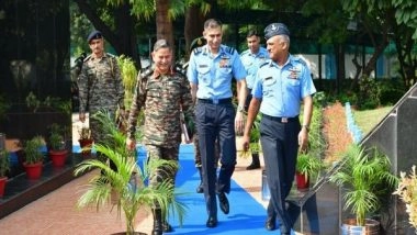 India News | Northern Army Commander Visits IAF's Western Command for Seminar