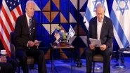 World News | US President Biden, Israeli PM Netanyahu Agree to Continue Flow of Humanitarian Aid into Gaza