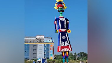 Dussehra 2023: 171-Feet-Tall Ravana Effigy to Be Burnt in Haryana's Panchkula on Vijayadashami