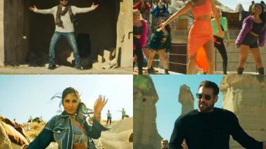 Tiger 3 Song ‘Leke Prabhu Ka Naam’: Salman Khan, Katrina Kaif Leave Fans in Awe With Their Moves in This Arijit Singh’s Peppy Party Anthem (Watch Video)