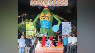 India News | Raipur Police's 'Cyber Ravan' Creating Awareness About Online Forgeries