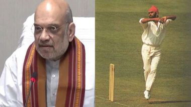 India News | Bishan Singh Bedi Dies at 77: Amit Shah Condoles 'master of Crafty Bowling Who Could Weave Magic on Pitch'