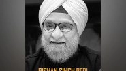 Sports News | Anurag Thakur, Jay Shah Condole Bishan Singh Bedi's Demise, Laud His Contribution to Indian Cricket