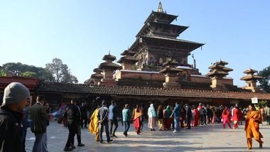 World News | Keeping with Annual Tradition, Nepal's Taleju Temple Opens for Public on Ninth Day of Dashain