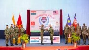 World News | Meghalaya: Indian, Malaysian Armies Participate in Exercise Harimau Shakti-2023